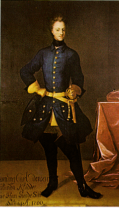 Charles XII in 1700